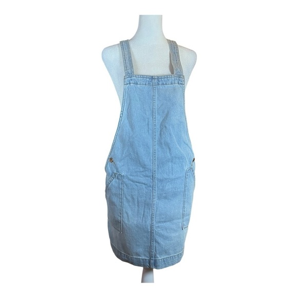 Universal Thread Denim - Universal Threads XS Light Blue Overall dress
